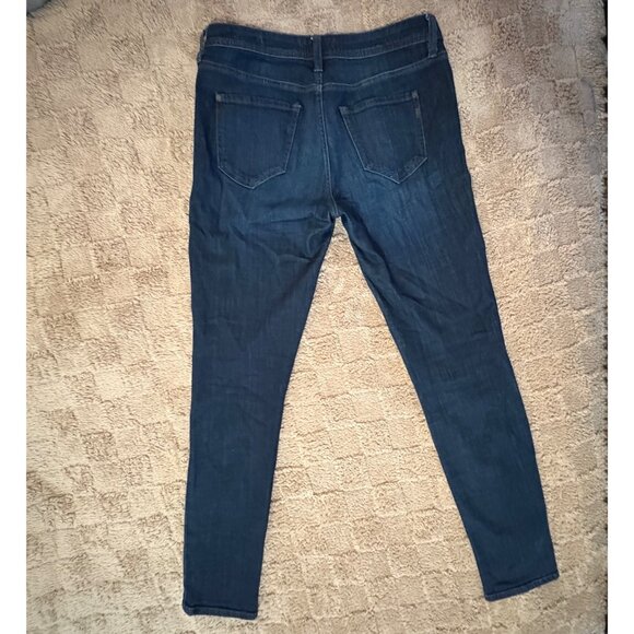 Genetic Denim The Raquel Mid-Rise Cigarette Skinny Jeans Dark Stretch 28 - Picture 5 of 9